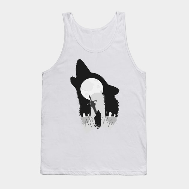 Great Wolf Sif Tank Top by SyFFiLiS